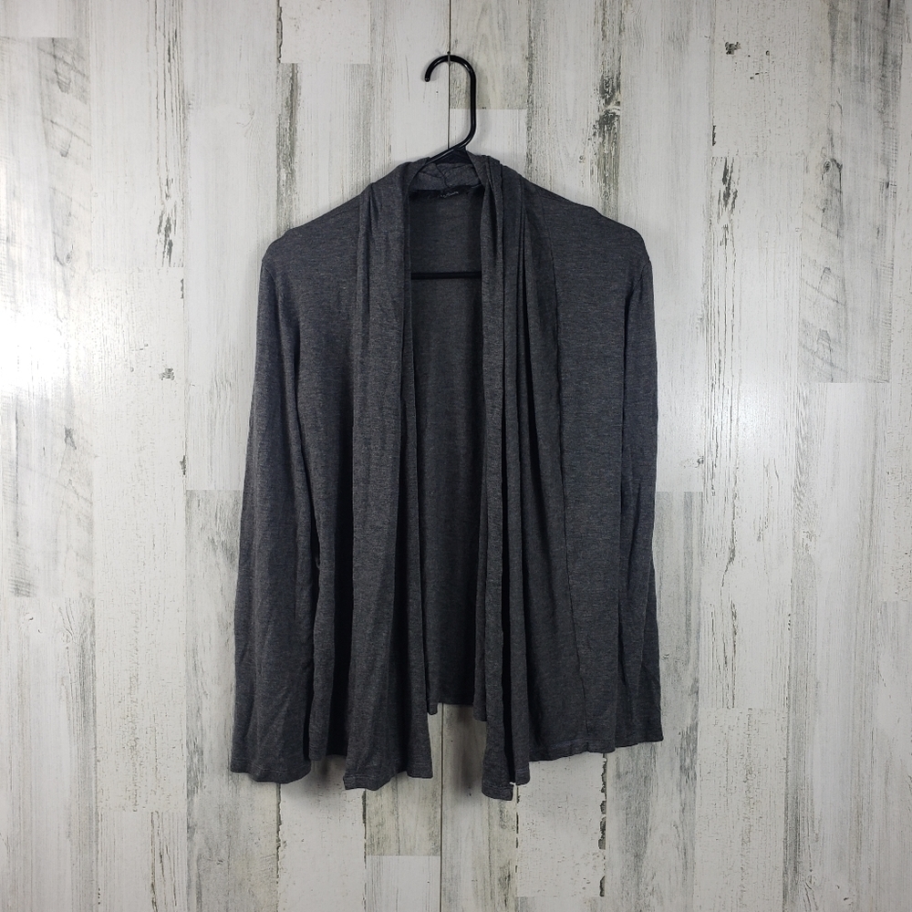 hypnotic gray light weight cardigan women's size medium